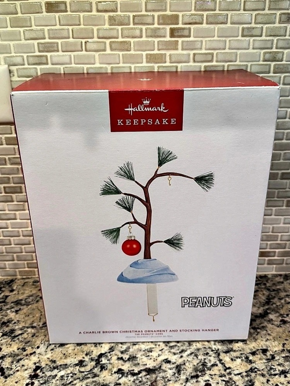 Hallmark A Charlie Brown Christmas Ornament and Stocking Hanger